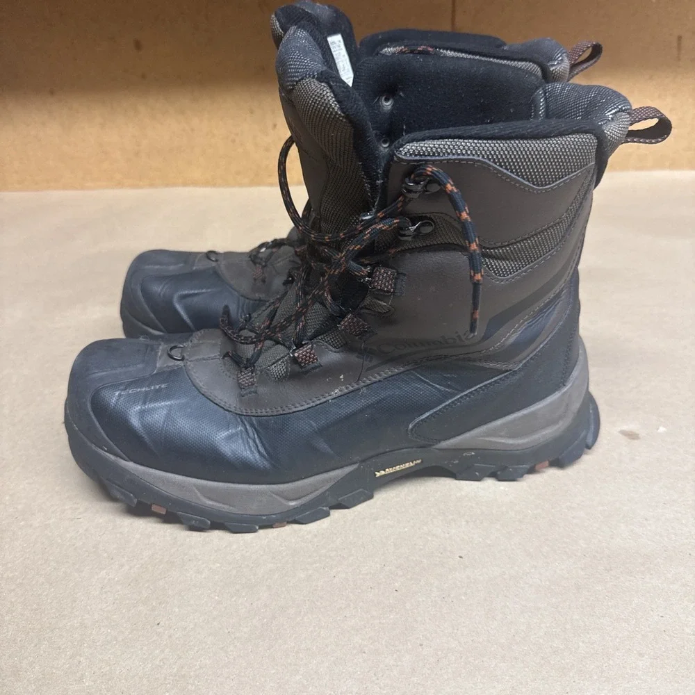 Columbia Bugaboot Plus IV Omni-Heat Winter 200 Boots Men's 10.5 Black BM5978-010